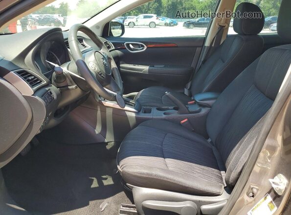 3N1AB7AP2GL648362 2016 NISSAN SENTRA Charcoal წინა სალონის ხედი