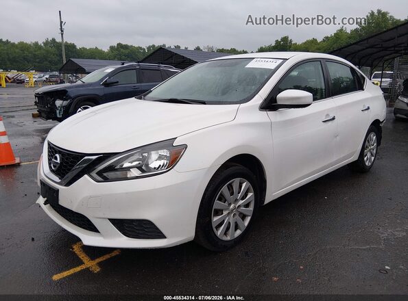 3N1AB7AP2GL648684 2016 NISSAN SENTRA White Front left