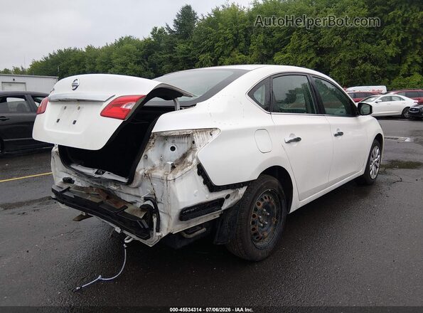 3N1AB7AP2GL648684 2016 NISSAN SENTRA White Rear right