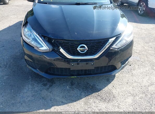 3N1AB7AP2GL650385 2016 NISSAN SENTRA Black წინა ხედი