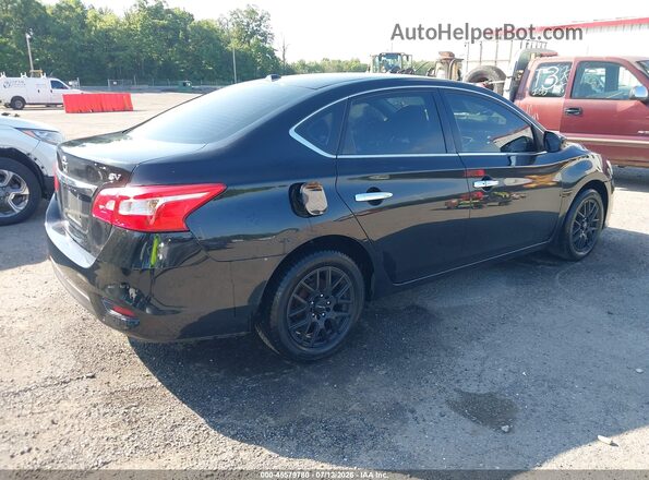 3N1AB7AP2GL650385 2016 NISSAN SENTRA Black უკანა მარჯვენა