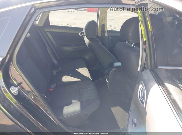 3N1AB7AP2GL650385 2016 NISSAN SENTRA Black VIN კოდის სტიკერის ხედი