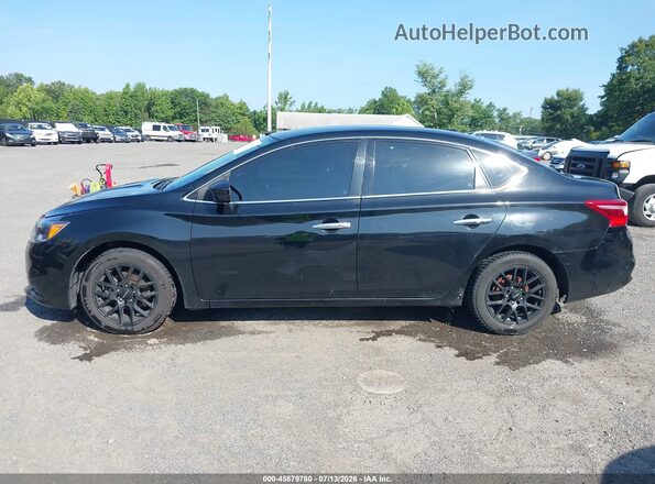 3N1AB7AP2GL650385 2016 NISSAN SENTRA Black სალონის 360-გრადუსიანი ხედი