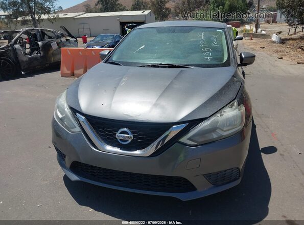 3N1AB7AP2GL657160 2016 NISSAN SENTRA Gray Вид спереду