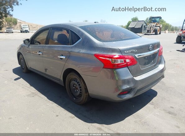 3N1AB7AP2GL657160 2016 NISSAN SENTRA Gray Задня ліва чверть