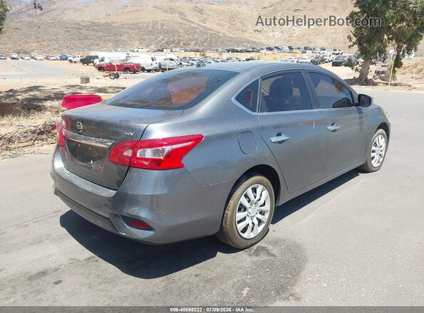 3N1AB7AP2GL657160 2016 NISSAN SENTRA Gray Задня права чверть