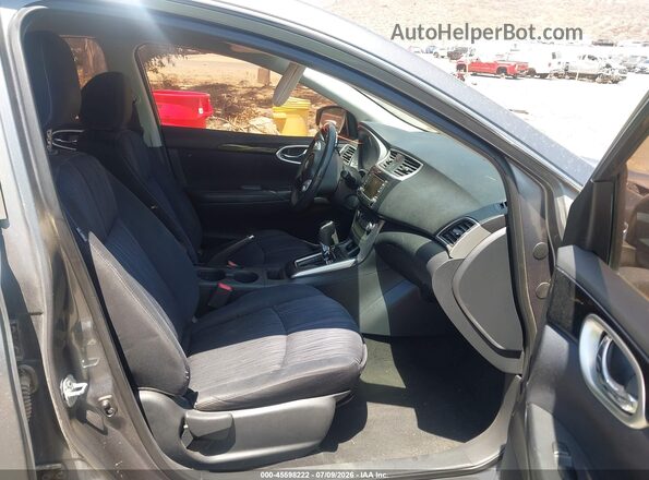 3N1AB7AP2GL657160 2016 NISSAN SENTRA Gray Вид салону спереду