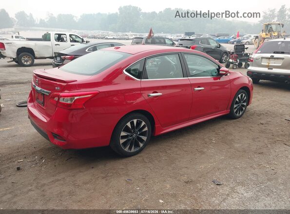 3N1AB7AP2GY213845 2016 NISSAN SENTRA Red უკანა მარჯვენა
