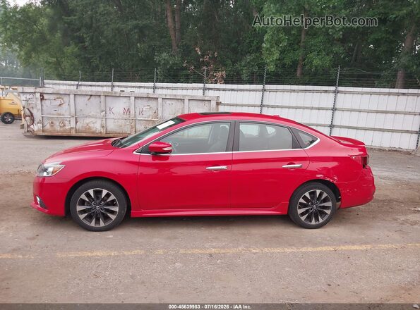 3N1AB7AP2GY213845 2016 NISSAN SENTRA Red სალონის 360-გრადუსიანი ხედი