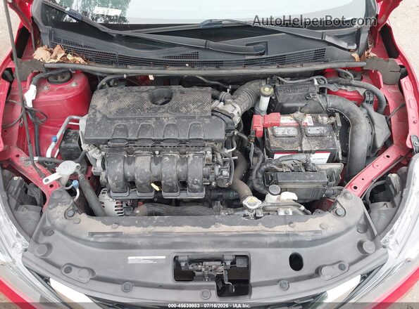 3N1AB7AP2GY213845 2016 NISSAN SENTRA Red უკანა ხედი