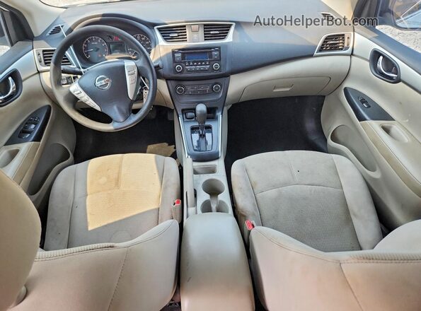 3N1AB7AP2GY220164 2016 NISSAN SENTRA White Widok deski rozdzielczej