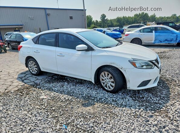 3N1AB7AP2GY220164 2016 NISSAN SENTRA White Przód prawy