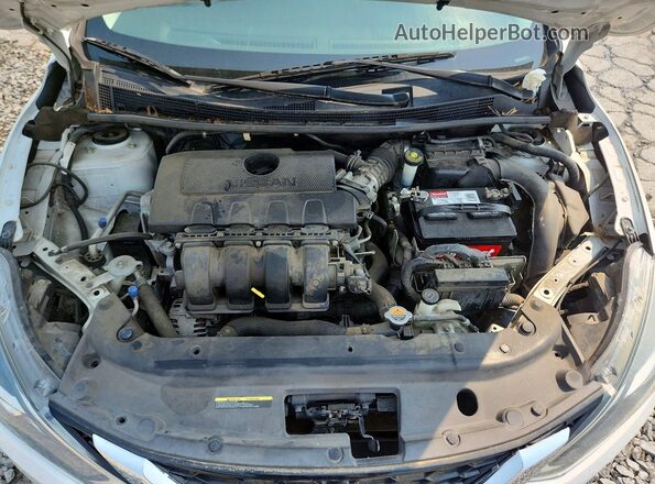 3N1AB7AP2GY220164 2016 NISSAN SENTRA White Widok wnętrza z tyłu