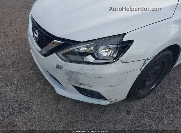 3N1AB7AP2GY235649 2016 NISSAN SENTRA White Front view