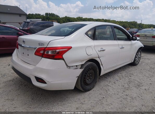 3N1AB7AP2GY238096 2016 NISSAN SENTRA White Задня права чверть