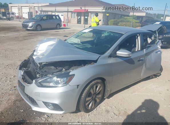 3N1AB7AP2GY240690 2016 NISSAN SENTRA Silver Vista tres cuartos delantera izquierda