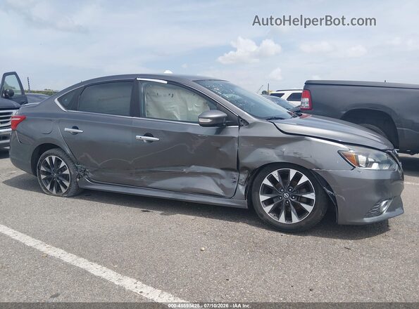 3N1AB7AP2GY242178 2016 NISSAN SENTRA Gray Vista del cuadro de instrumentos