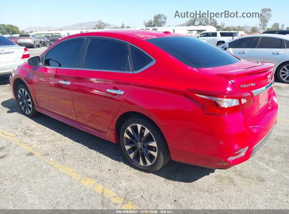 3N1AB7AP2GY262012 2016 NISSAN SENTRA Red უკანა მარცხენა