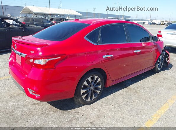 3N1AB7AP2GY262012 2016 NISSAN SENTRA Red უკანა მარჯვენა