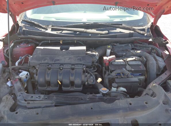 3N1AB7AP2GY262012 2016 NISSAN SENTRA Red უკანა ხედი