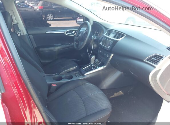 3N1AB7AP2GY262012 2016 NISSAN SENTRA Red წინა სალონის ხედი