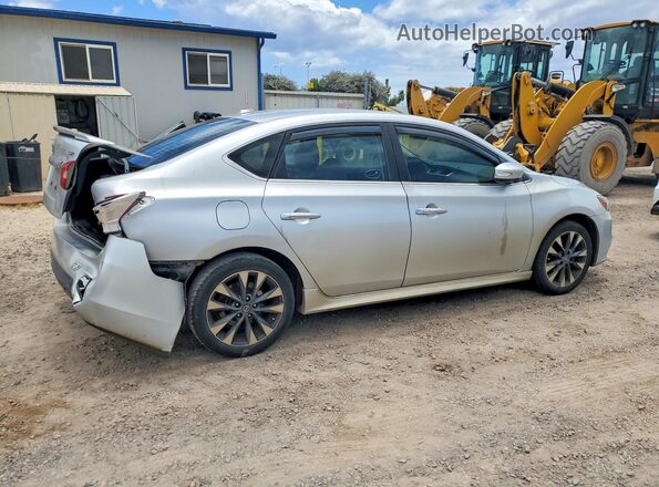 3N1AB7AP2GY267470 2016 NISSAN SENTRA Серебряный Задняя правая четверть