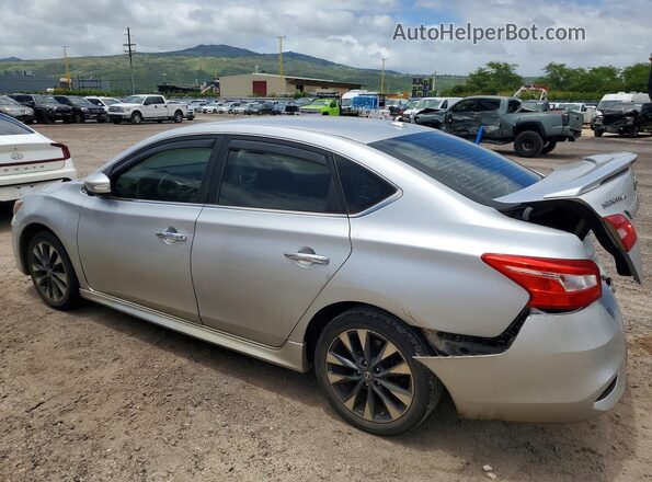 3N1AB7AP2GY267470 2016 NISSAN SENTRA Серебряный Задняя левая четверть