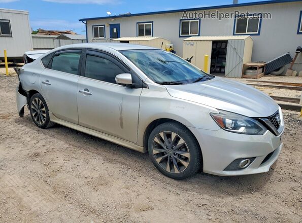 3N1AB7AP2GY267470 2016 NISSAN SENTRA Серебряный Передняя правая четверть