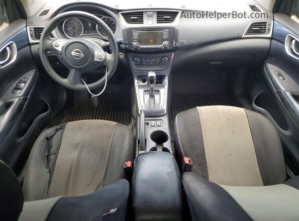 3N1AB7AP2GY267470 2016 NISSAN SENTRA Серебряный Вид панели приборов