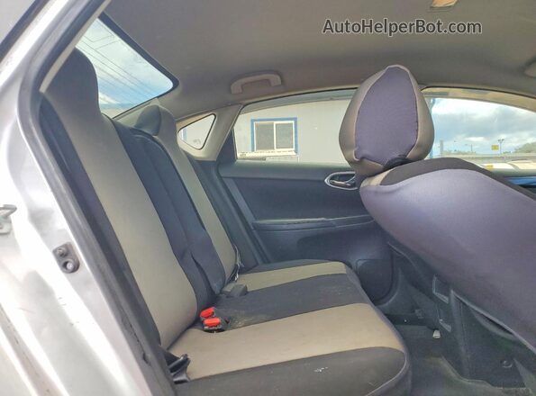 3N1AB7AP2GY267470 2016 NISSAN SENTRA Серебряный Вид задних сидений