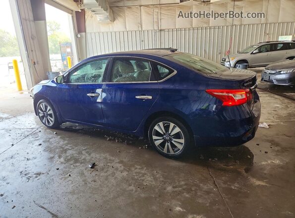 3N1AB7AP2GY289131 2016 NISSAN SENTRA Синий Задняя левая четверть
