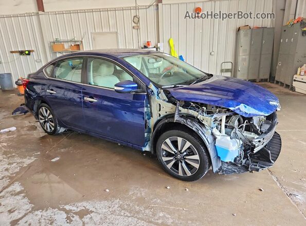 3N1AB7AP2GY289131 2016 NISSAN SENTRA Синий Передняя правая четверть