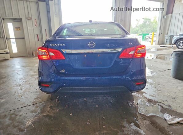 3N1AB7AP2GY289131 2016 NISSAN SENTRA Синий Вид сзади