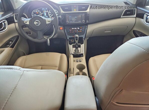 3N1AB7AP2GY289131 2016 NISSAN SENTRA Синий Вид панели приборов