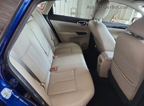 3N1AB7AP2GY289131 2016 NISSAN SENTRA Синий Вид задних сидений