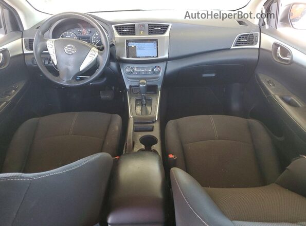 3N1AB7AP2GY296970 2016 NISSAN SENTRA Gray Առջևի վահանակի տեսք