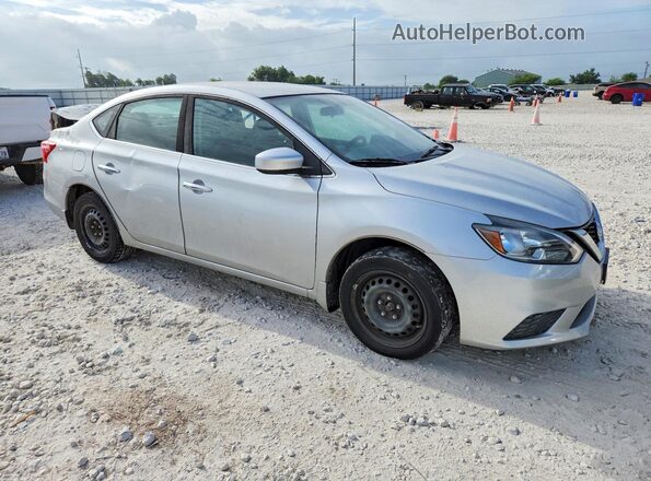 3N1AB7AP2GY298377 2016 NISSAN SENTRA Silver Front right