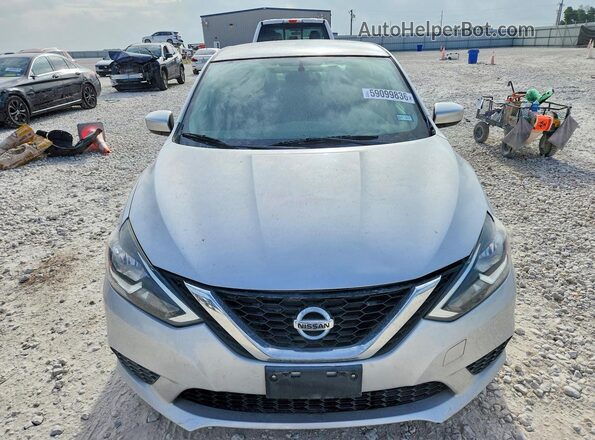 3N1AB7AP2GY298377 2016 NISSAN SENTRA Silver Front view