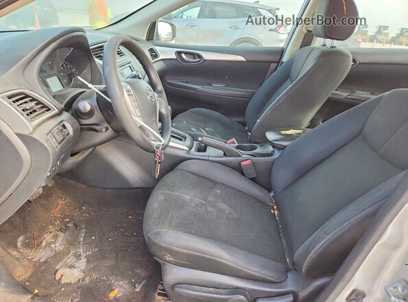 3N1AB7AP2GY298377 2016 NISSAN SENTRA Silver Front interior view