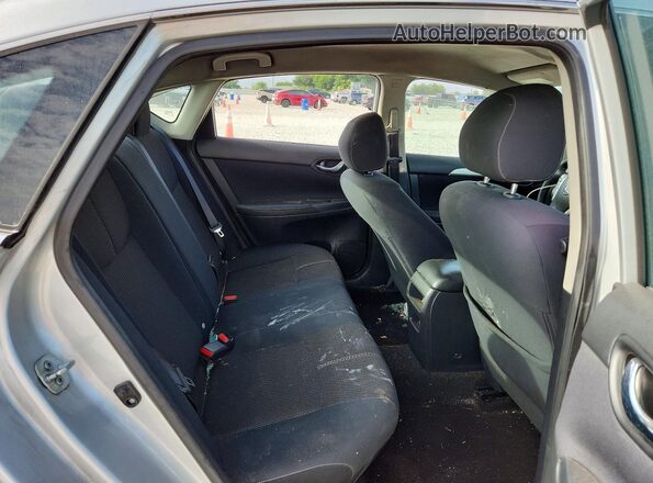 3N1AB7AP2GY298377 2016 NISSAN SENTRA Silver Rear seats view