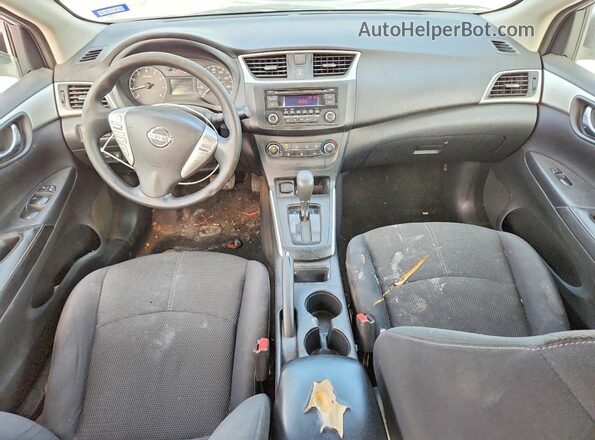 3N1AB7AP2GY298377 2016 NISSAN SENTRA Silver Dashboard view