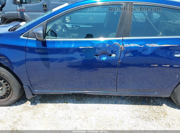 3N1AB7AP2GY306168 2016 NISSAN SENTRA Blue Widok z przodu
