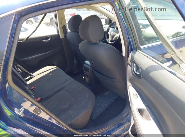 3N1AB7AP2GY306168 2016 NISSAN SENTRA Blue Widok naklejki z numerem VIN