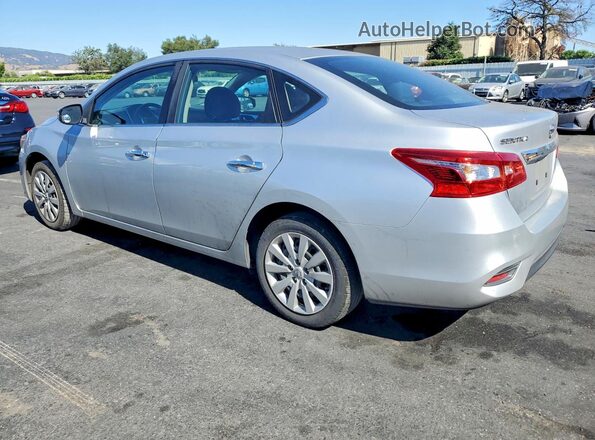 3N1AB7AP2GY306980 2016 NISSAN SENTRA Silver უკანა მარცხენა