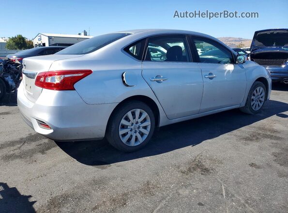 3N1AB7AP2GY306980 2016 NISSAN SENTRA Silver უკანა მარჯვენა
