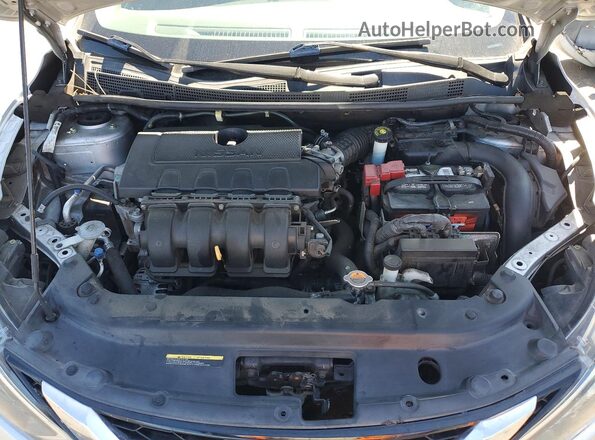 3N1AB7AP2GY306980 2016 NISSAN SENTRA Silver უკანა სალონის ხედი