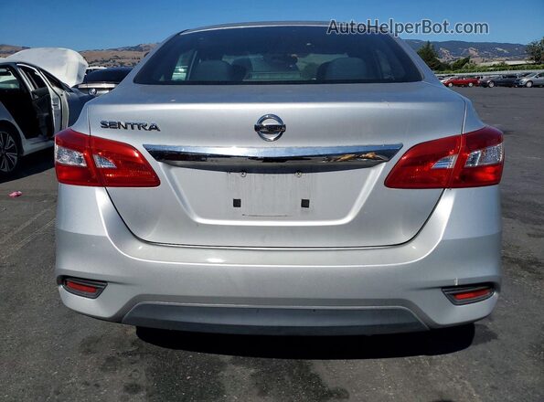 3N1AB7AP2GY306980 2016 NISSAN SENTRA Silver უკანა ხედი