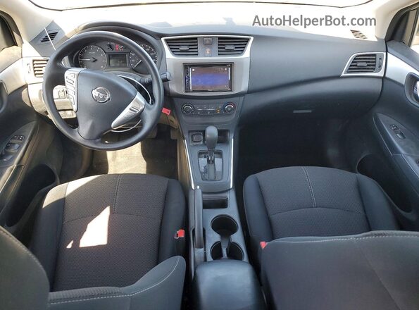 3N1AB7AP2GY306980 2016 NISSAN SENTRA Silver წინა პანელის ხედი
