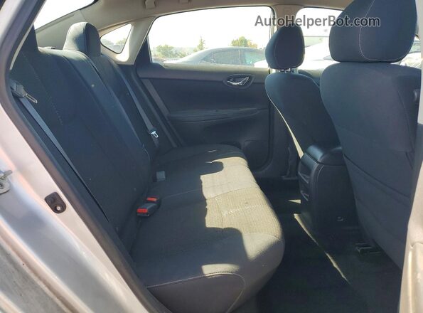 3N1AB7AP2GY306980 2016 NISSAN SENTRA Silver უკანა სავარძლების ხედი