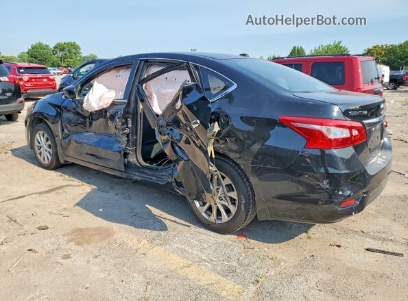 3N1AB7AP2GY307918 2016 NISSAN SENTRA Black უკანა მარცხენა